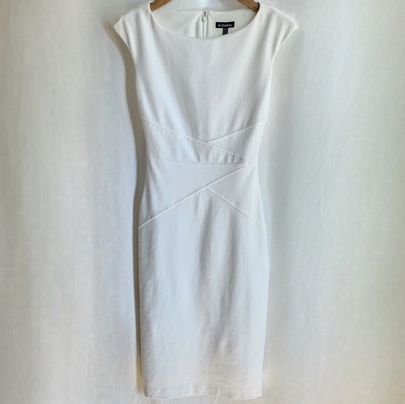 🇨🇦 Le Chateau White Bodycon Dress - Picture 1 of 13